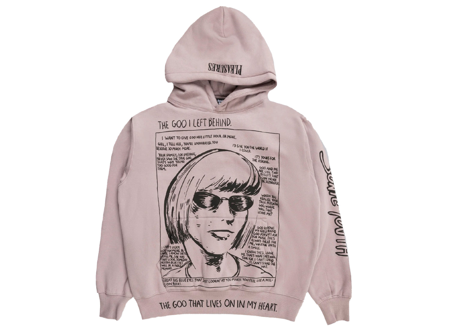 Pleasures Lavender The Goo Hoodie