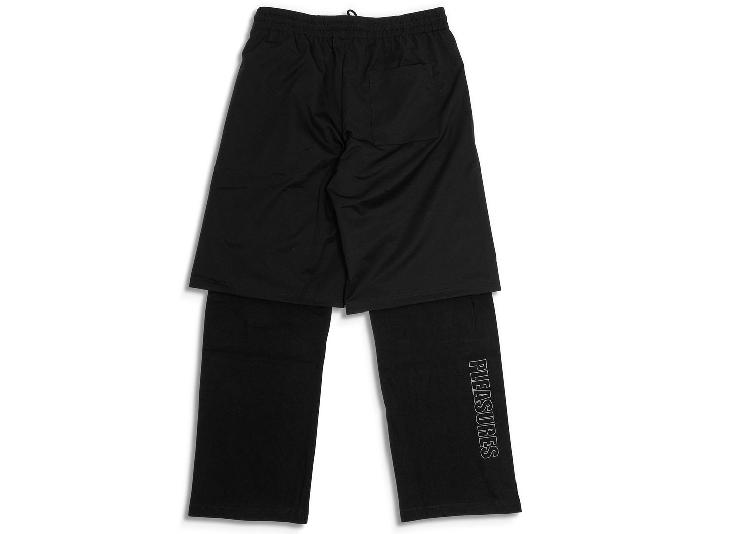 Pleasures Layered Pants in Black - view 3