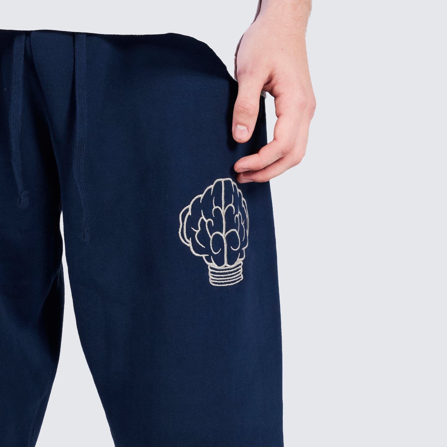 Pleasures NERD Sweatpants in Navy - view 4