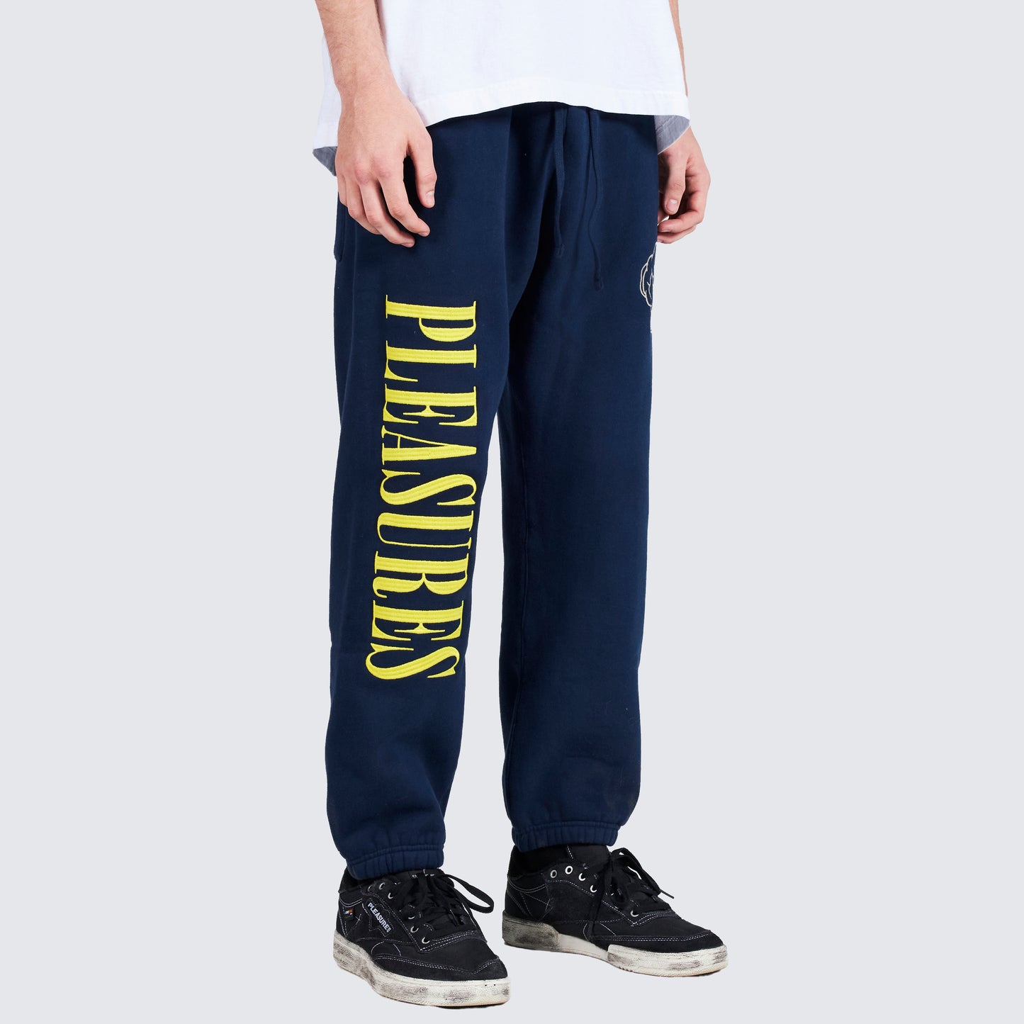Pleasures NERD Sweatpants in Navy - view 5