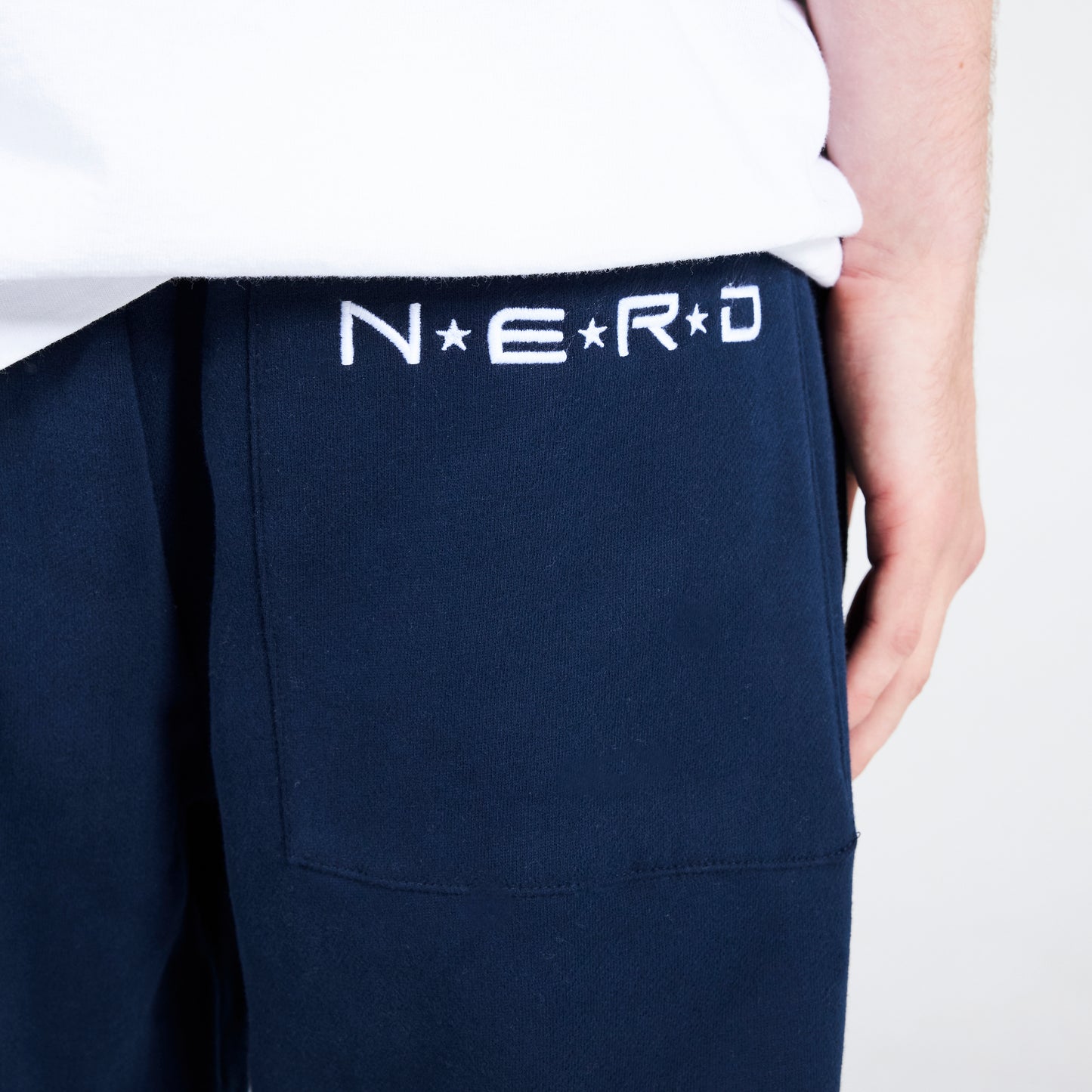 Pleasures NERD Sweatpants in Navy - view 7