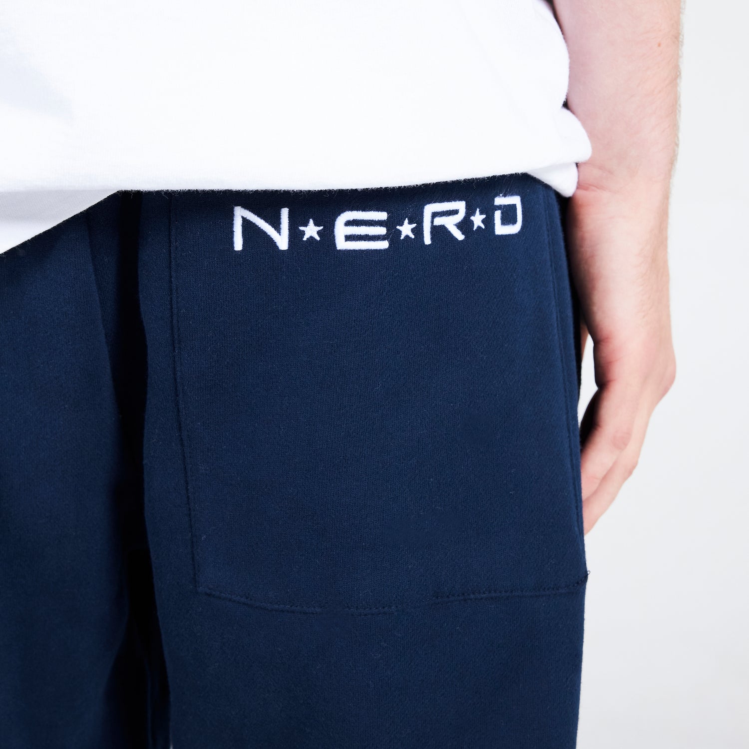 Pleasures NERD Sweatpants in Navy - view 7