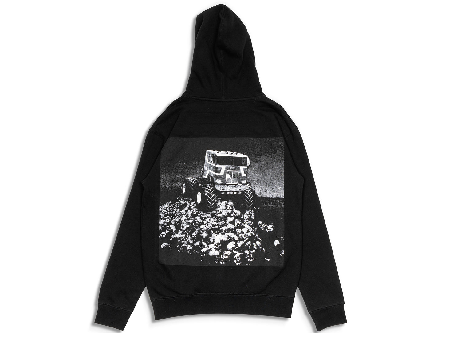 Pleasures Off Road Hoodie in Black - view 2