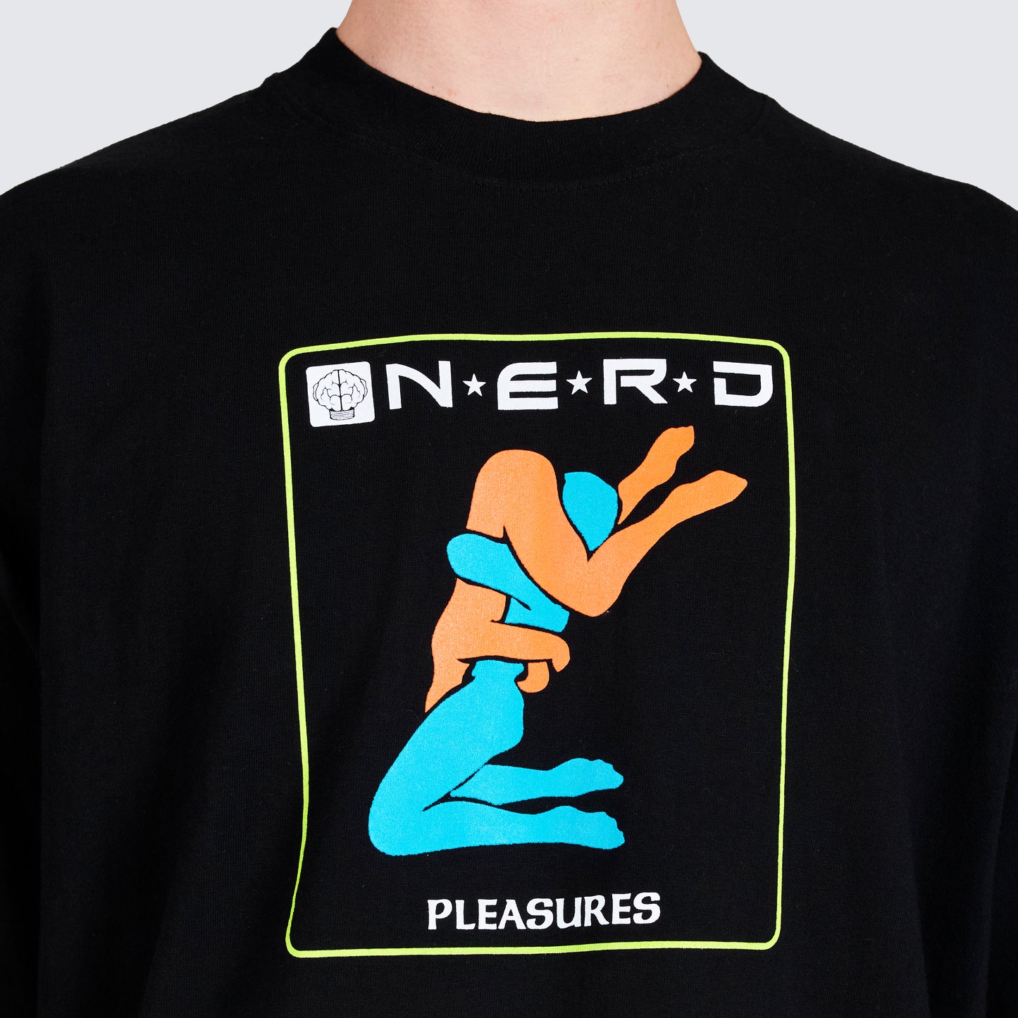Pleasures Provider T-Shirt in Black - view 3