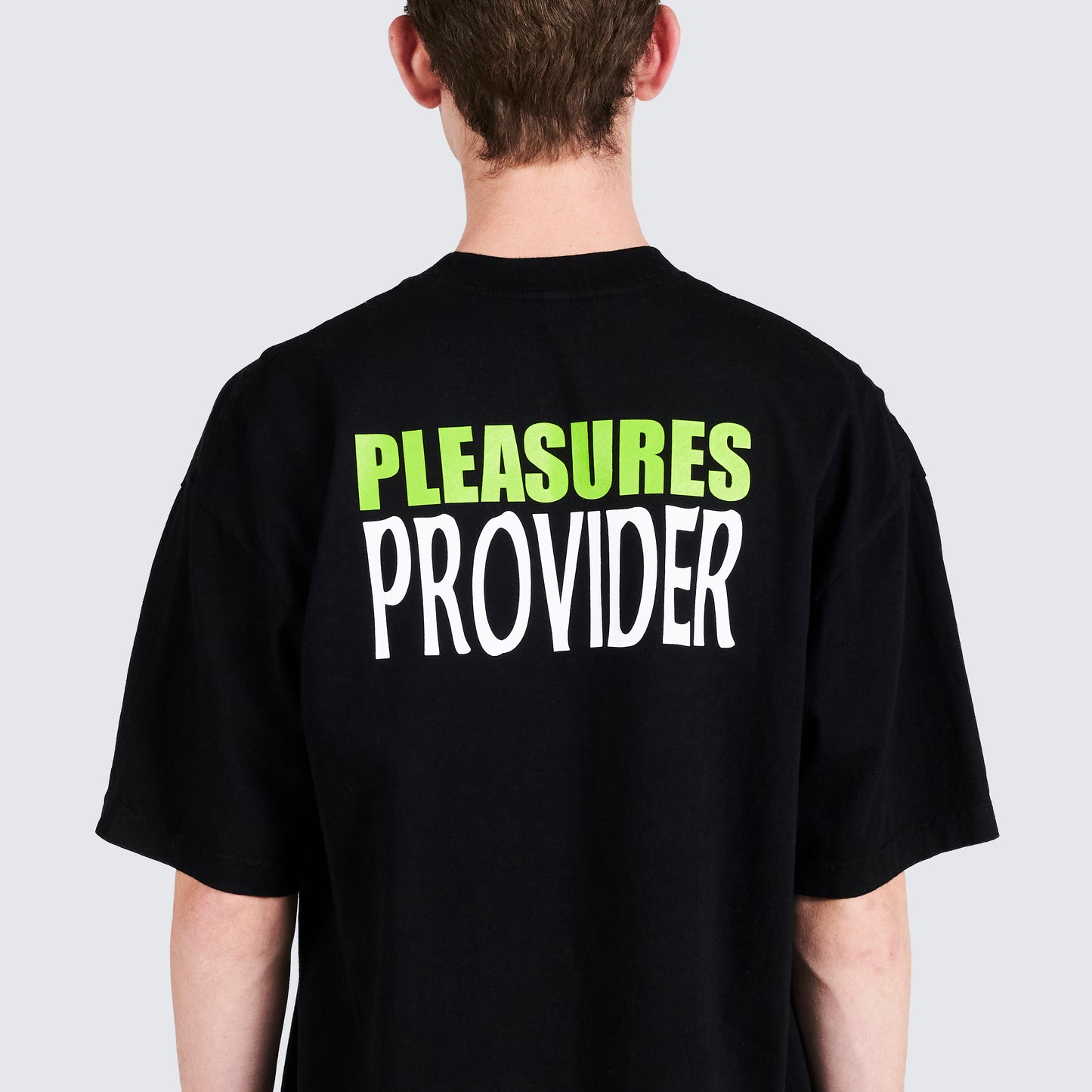 Pleasures Provider T-Shirt in Black - view 5