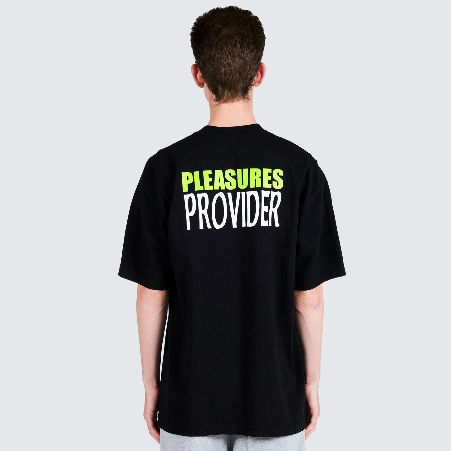 Pleasures Provider T-Shirt in Black - view 6