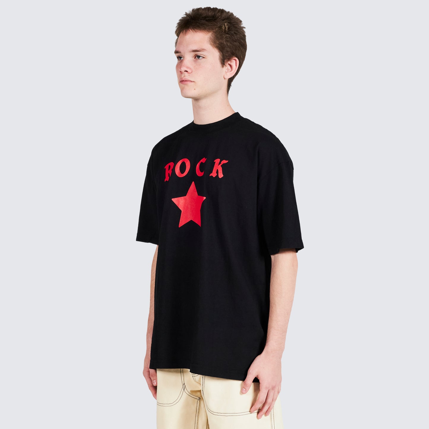 Pleasures Rockstar T-Shirt in Black - view 3