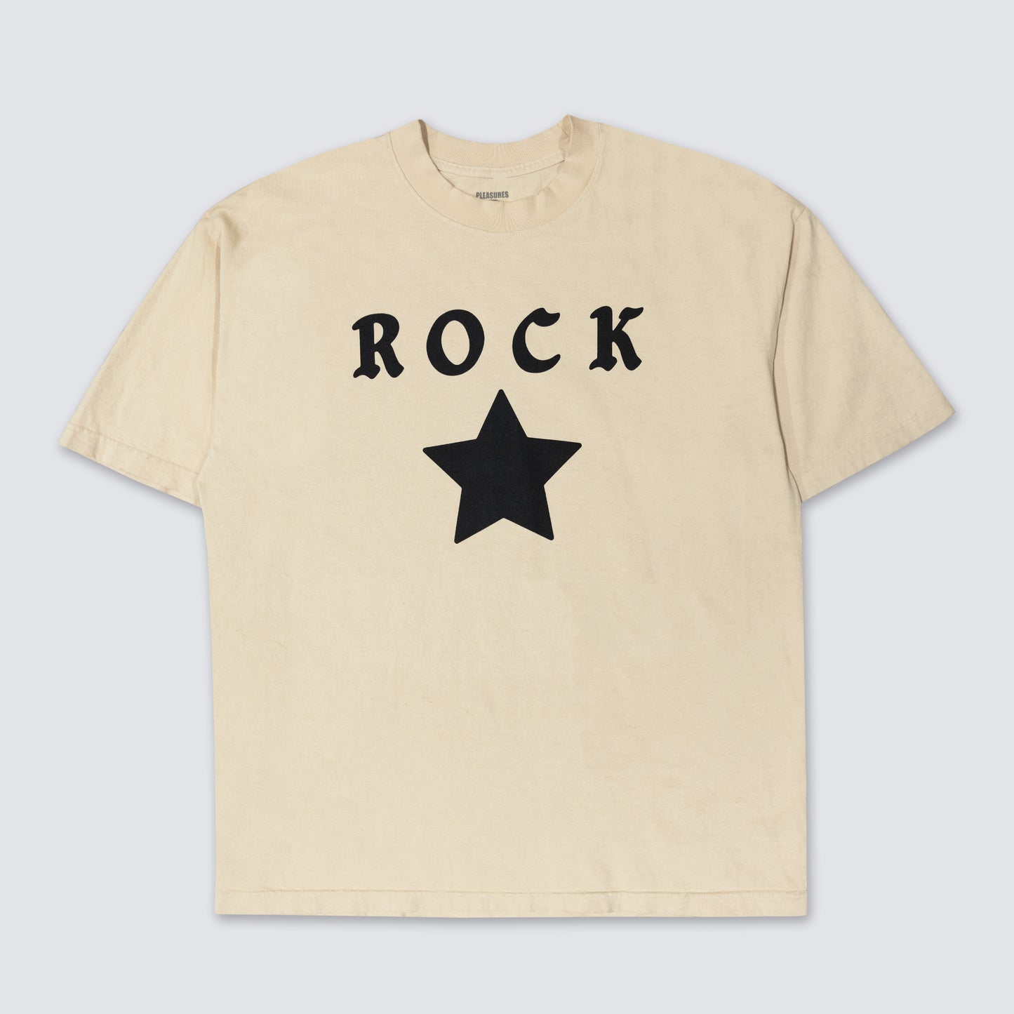Pleasures Rockstar T-Shirt in Tan
