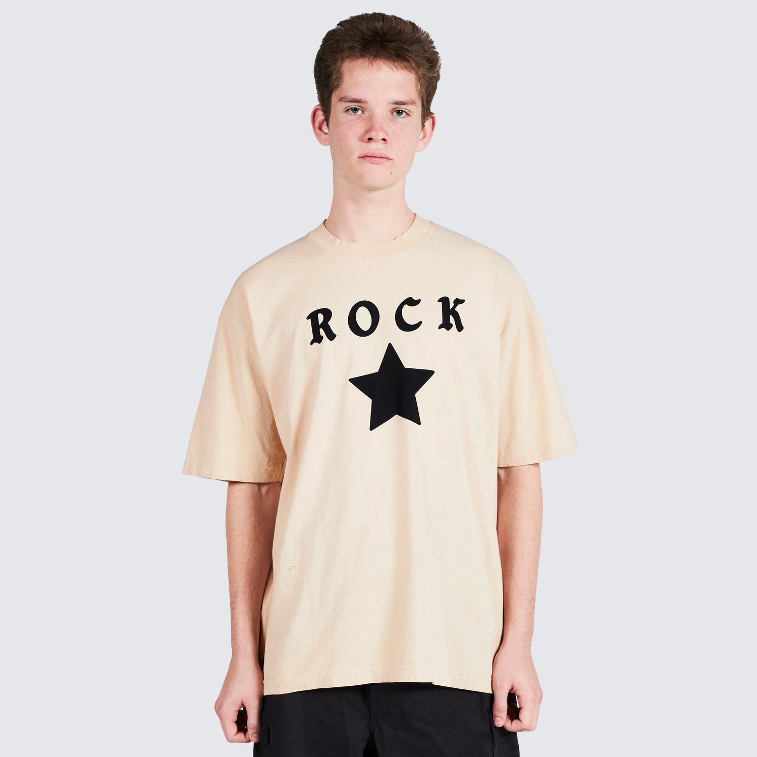 Pleasures Rockstar T-Shirt in Tan - view 2