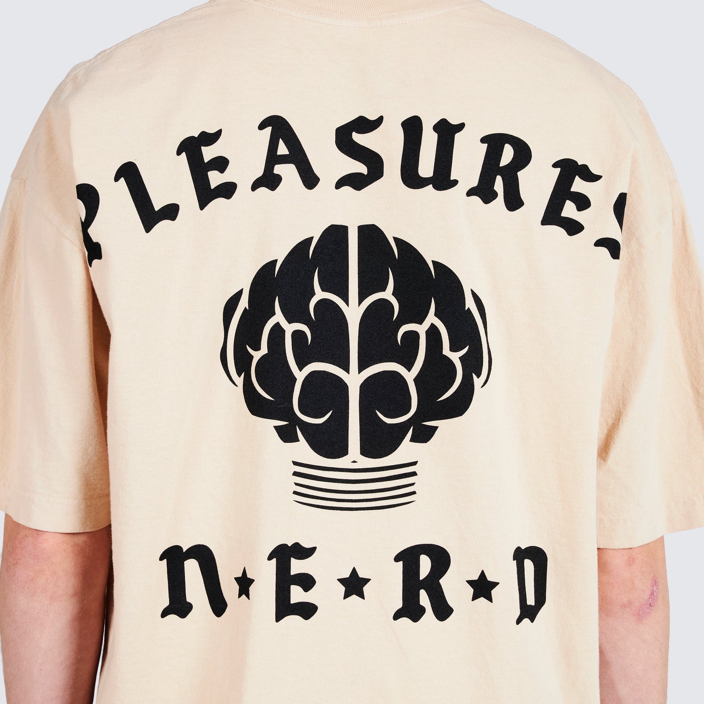 Pleasures Rockstar T-Shirt in Tan - view 7