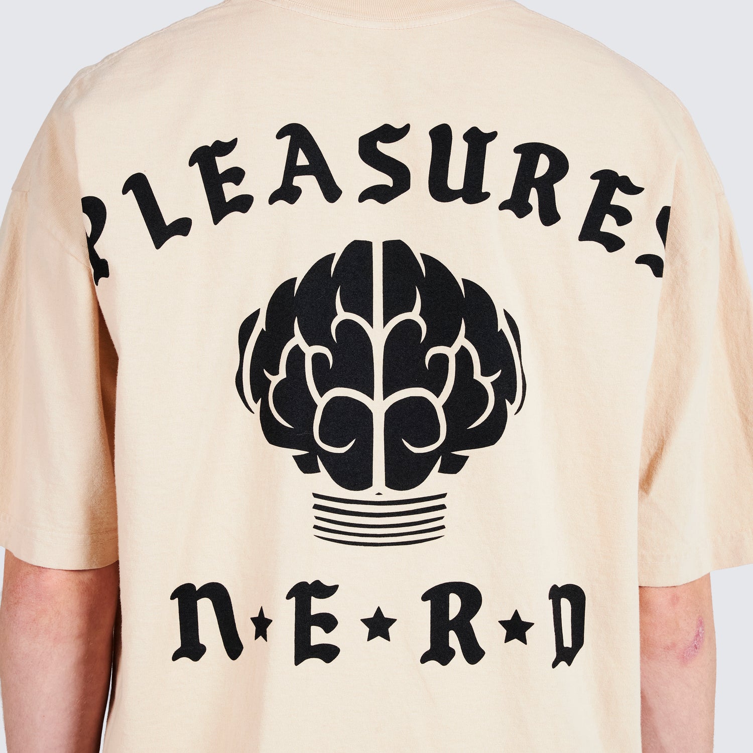 Pleasures Rockstar T-Shirt in Tan - view 7