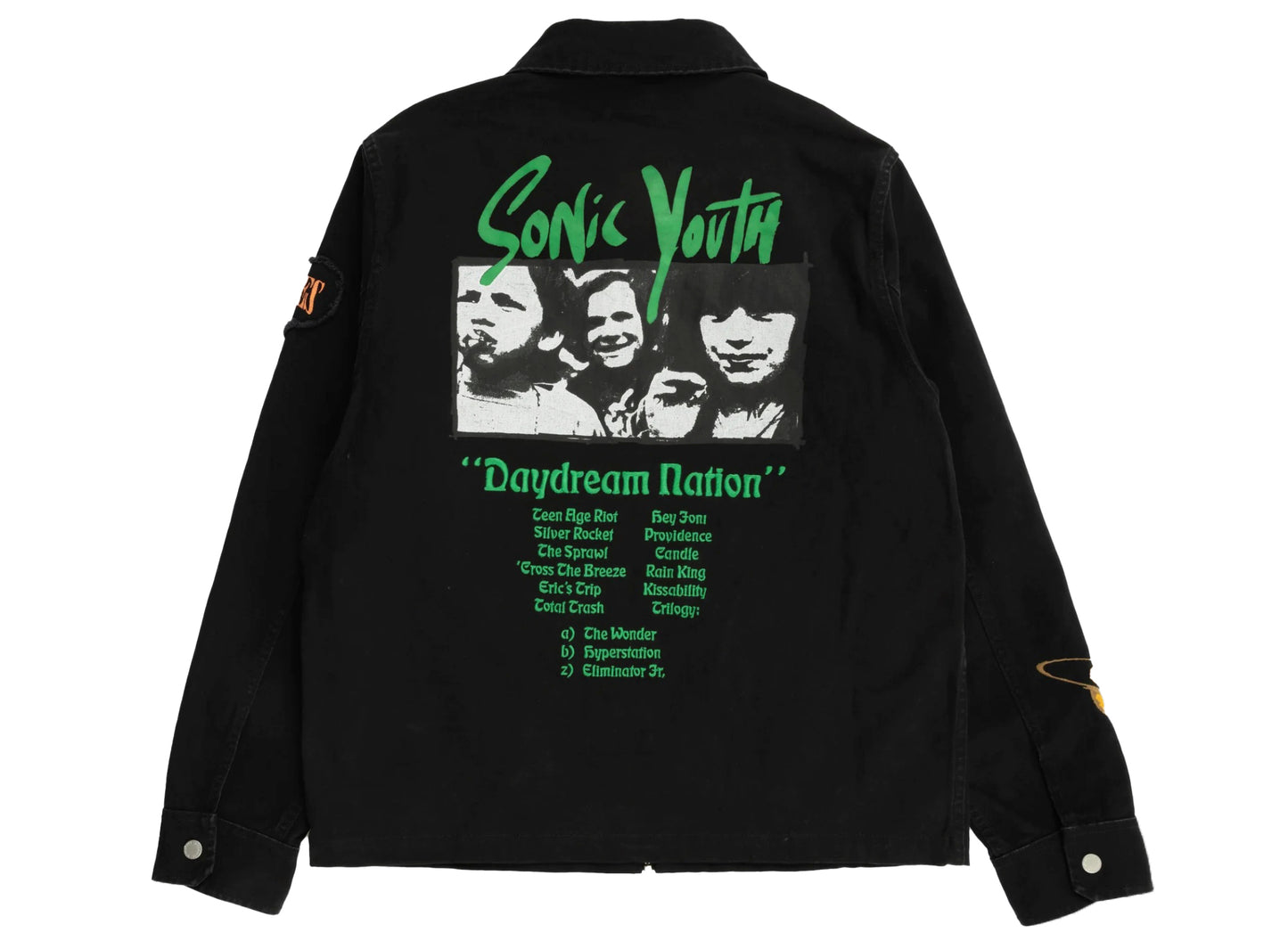 Pleasures Sonic Youth Work Jacket in Black - view 2