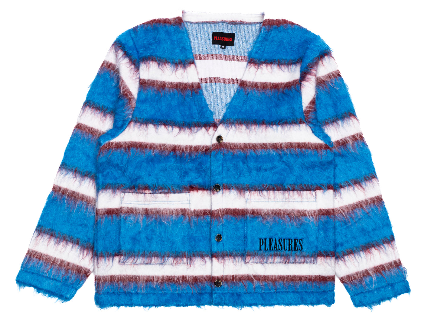 Pleasures Stack Cardigan in Blue