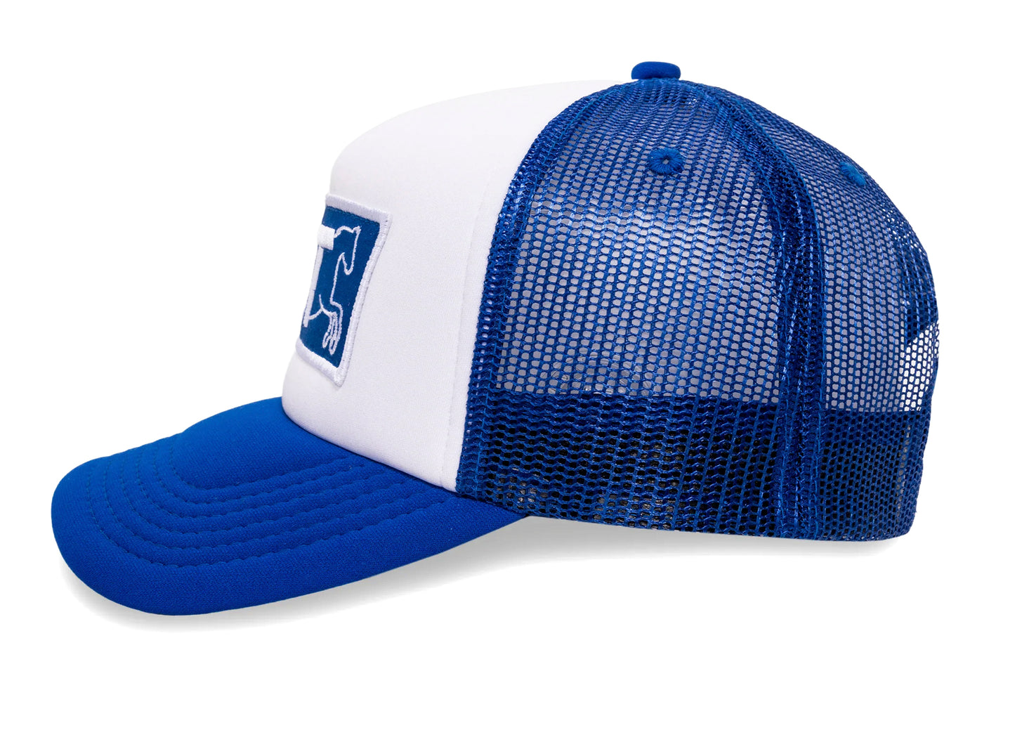 Pleasures Tranquil Trucker Hat in Blue — view 2