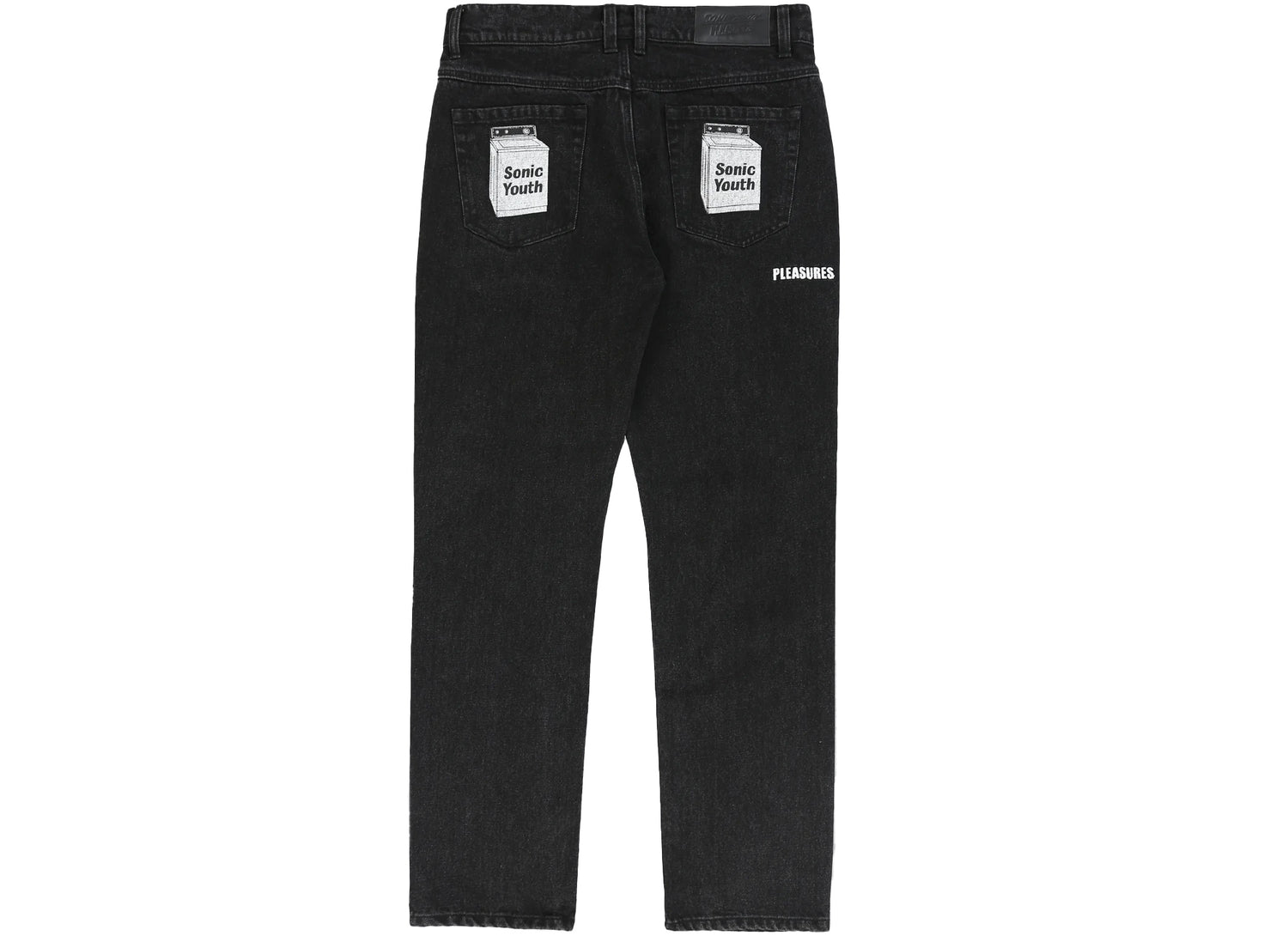 Pleasures Washing Machine Denim in Black - view 2