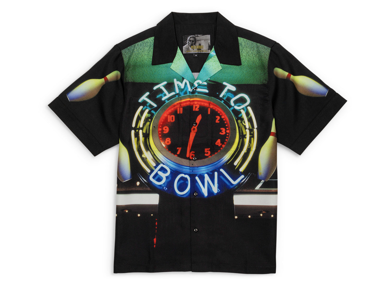 Pleasures x Big Lebowski Time To Bowl Button Up