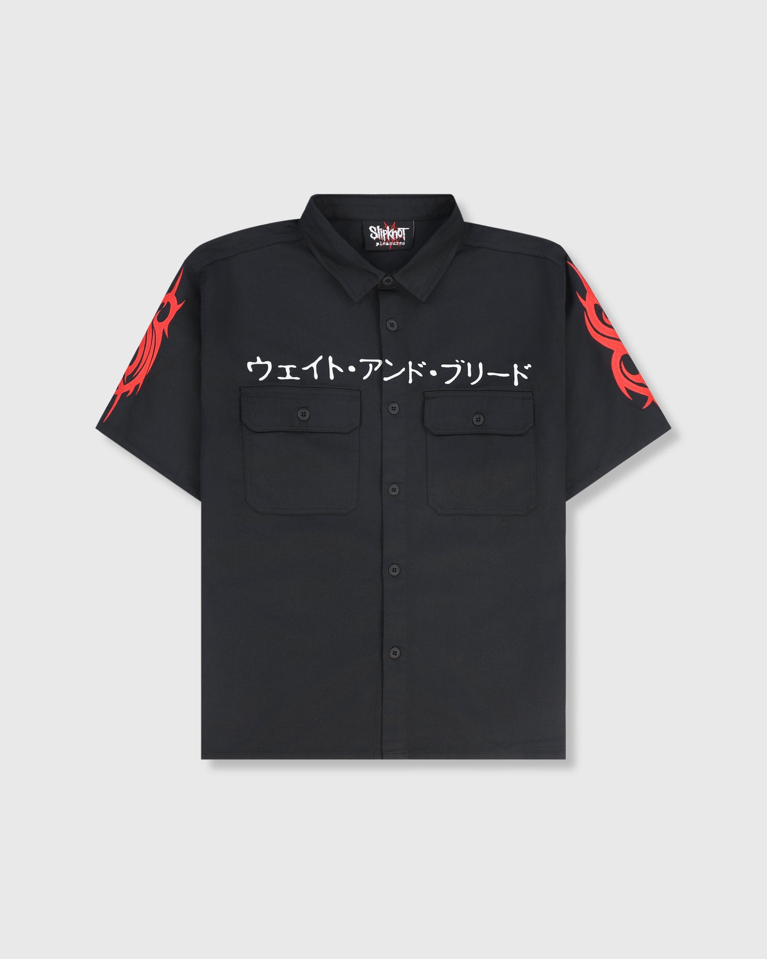 Pleasures  x Slipknot Bleed Work Shirt