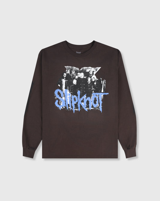 Pleasures  x Slipknot Compass Long Sleeve Tee - Damaged