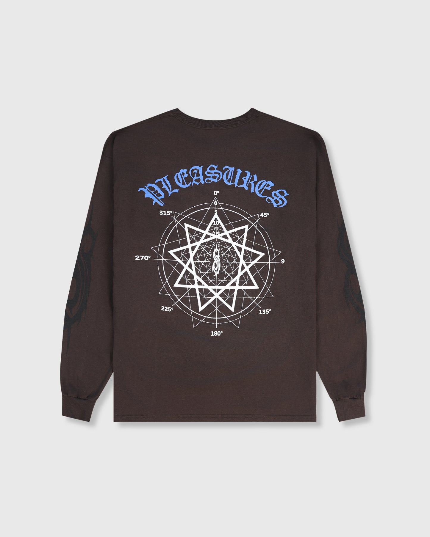 Pleasures  x Slipknot Compass Long Sleeve Tee - Damaged — view 2