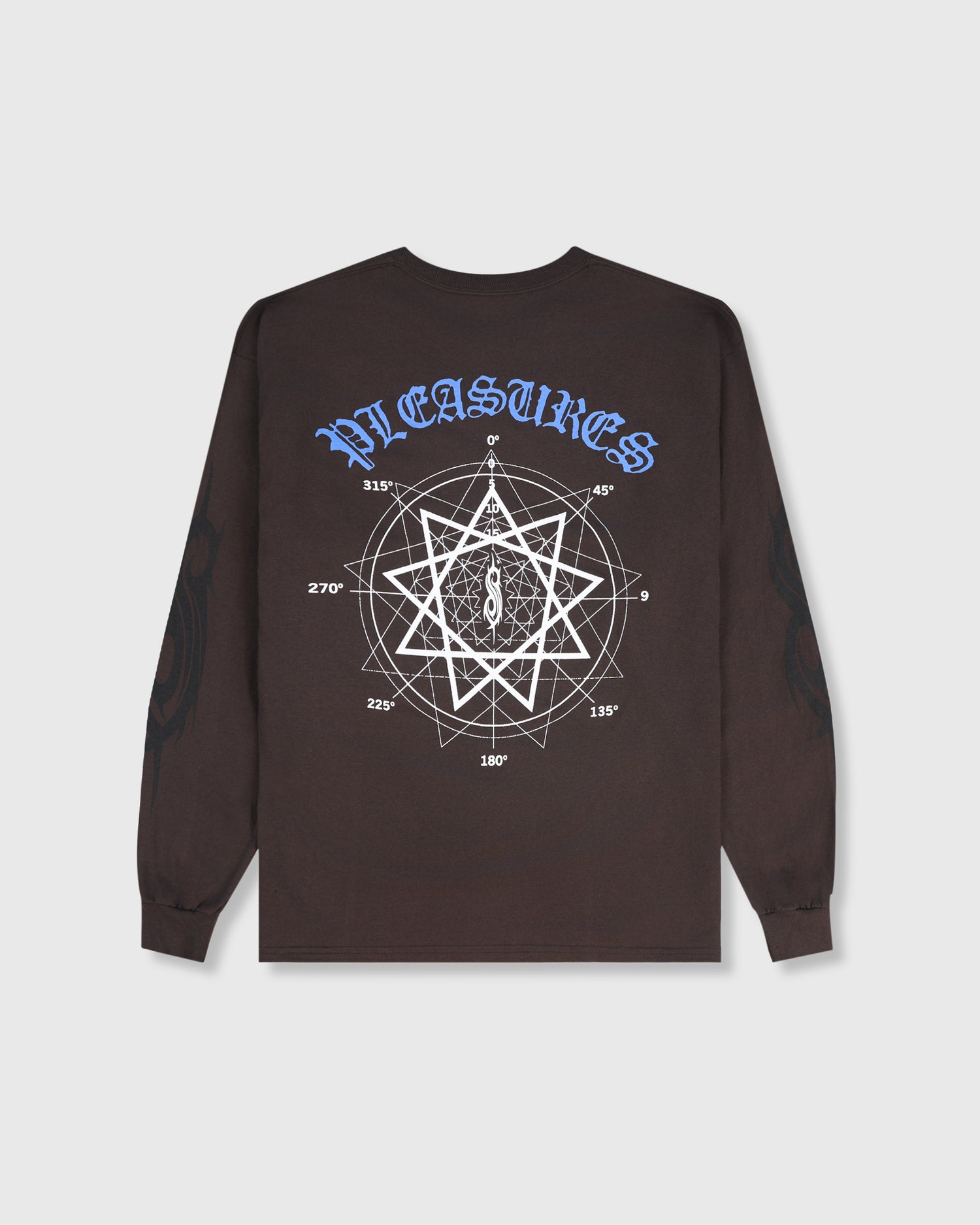 Pleasures  x Slipknot Compass Long Sleeve Tee - Damaged — view 2
