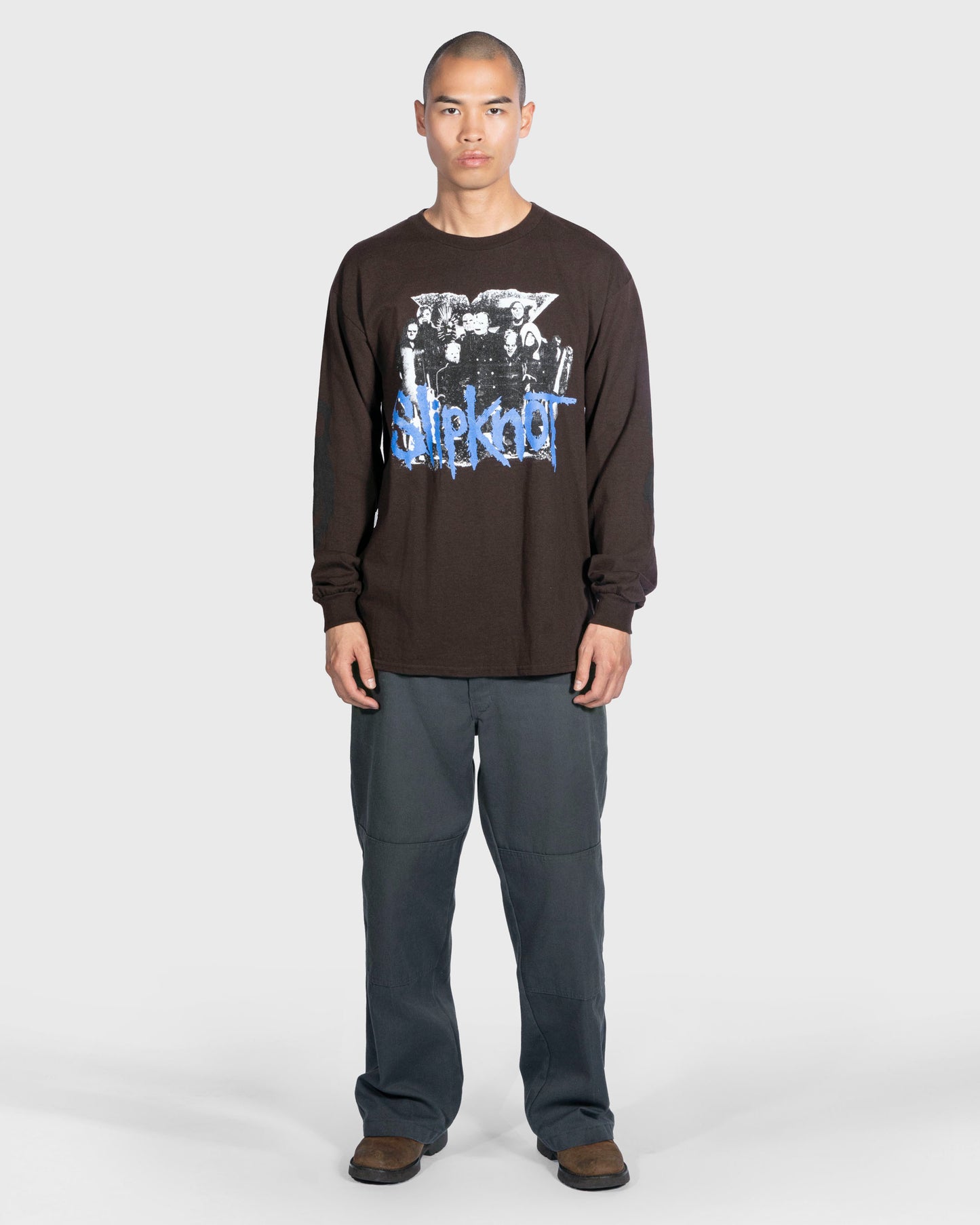 Pleasures  x Slipknot Compass Long Sleeve Tee - Damaged — view 3