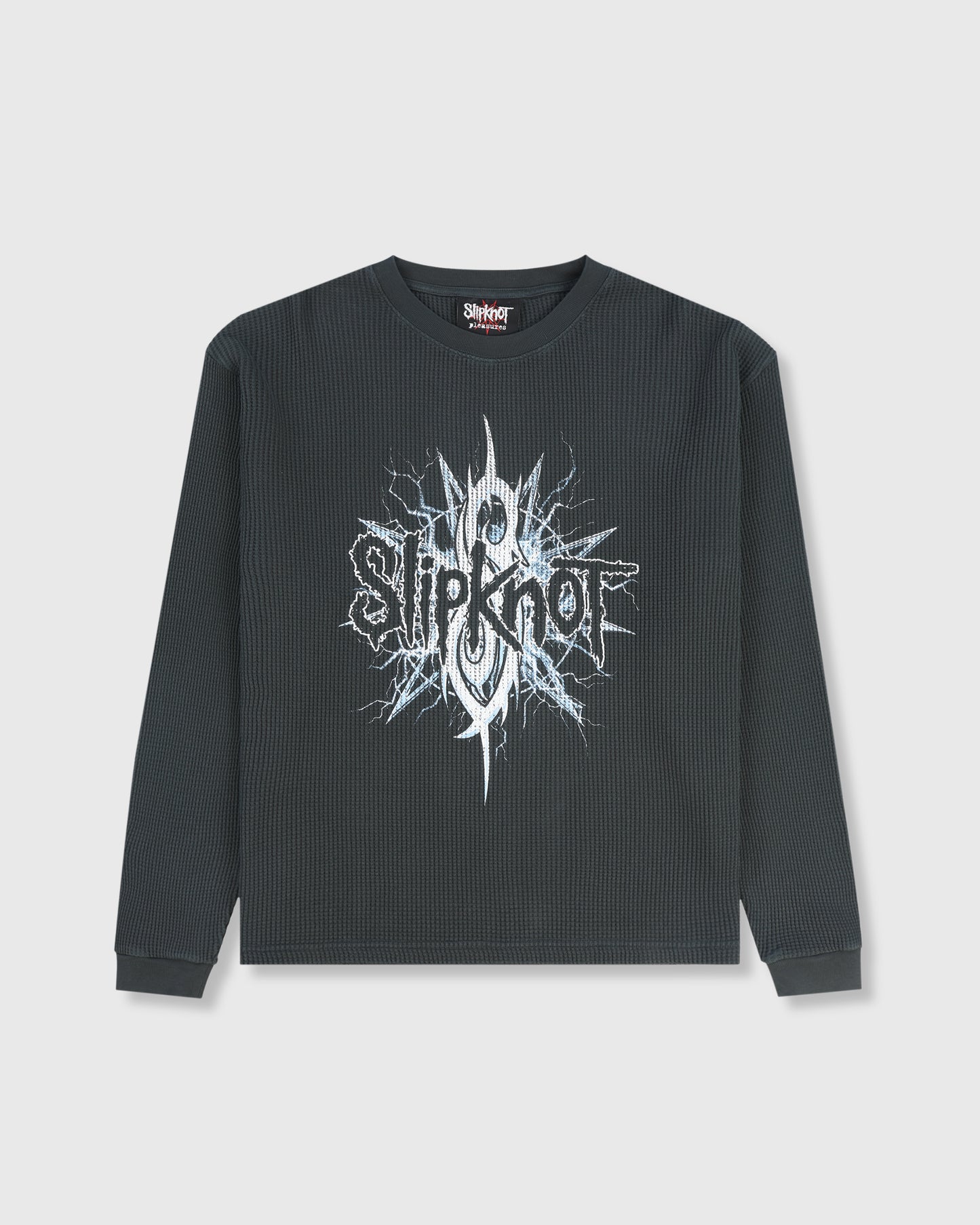 Pleasures  x Slipknot Split Thermal long Sleeve Tee