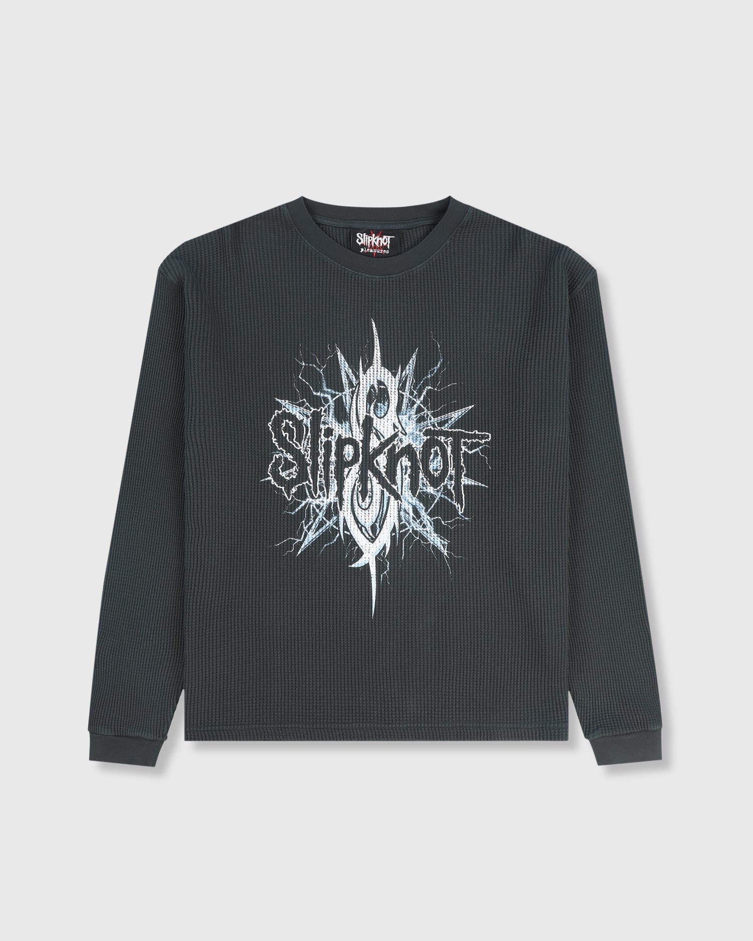 Pleasures  x Slipknot Split Thermal long Sleeve Tee