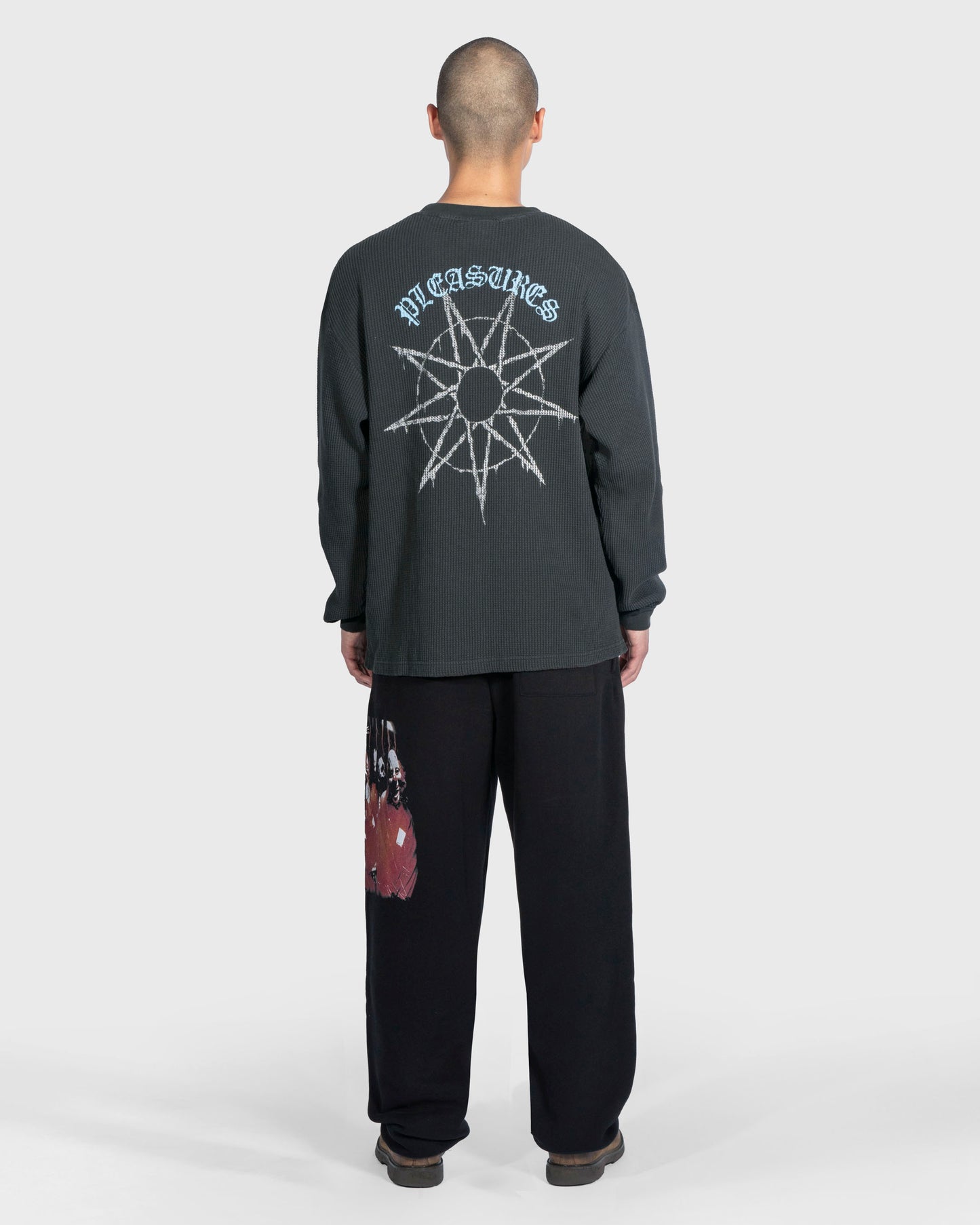Pleasures  x Slipknot Split Thermal long Sleeve Tee - view 4