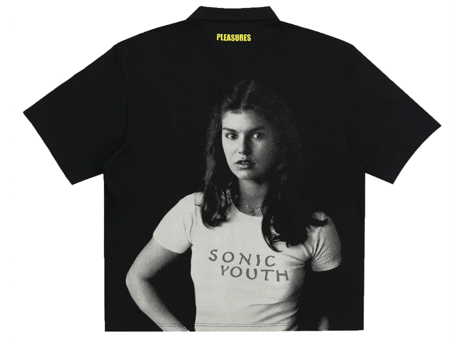 Pleasures X Sonic Youth Funky Donkey Boxy Polo - view 2