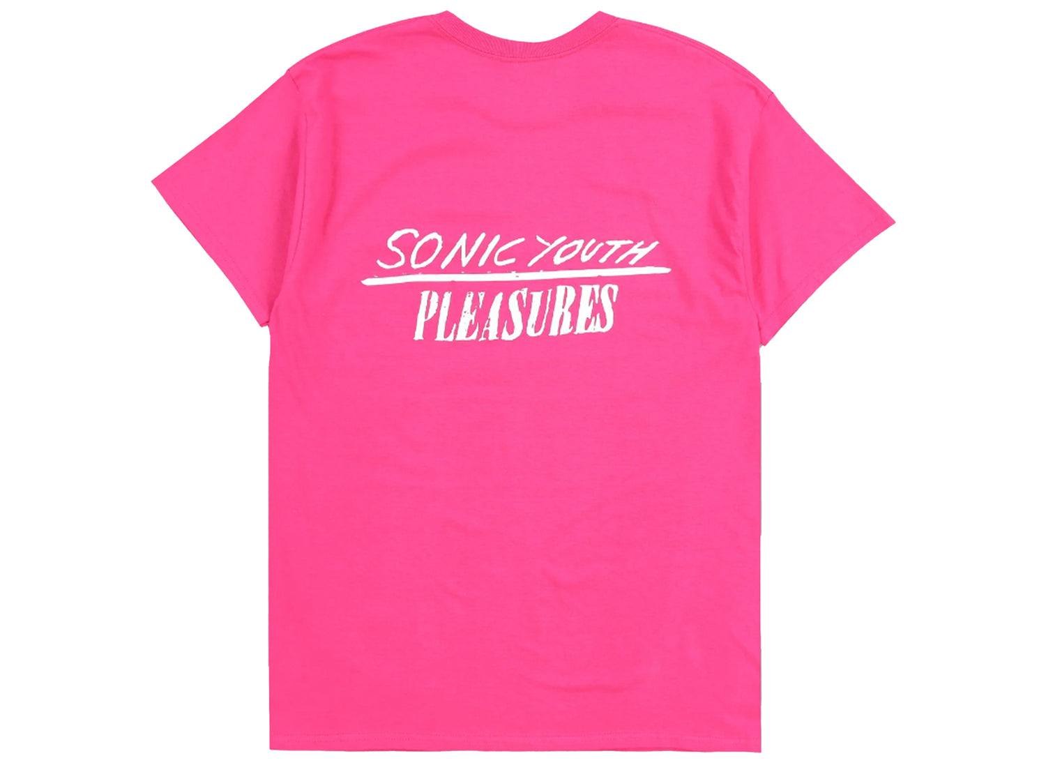 Pleasures x Sonic Youth The Goo Tee in Pink - view 2