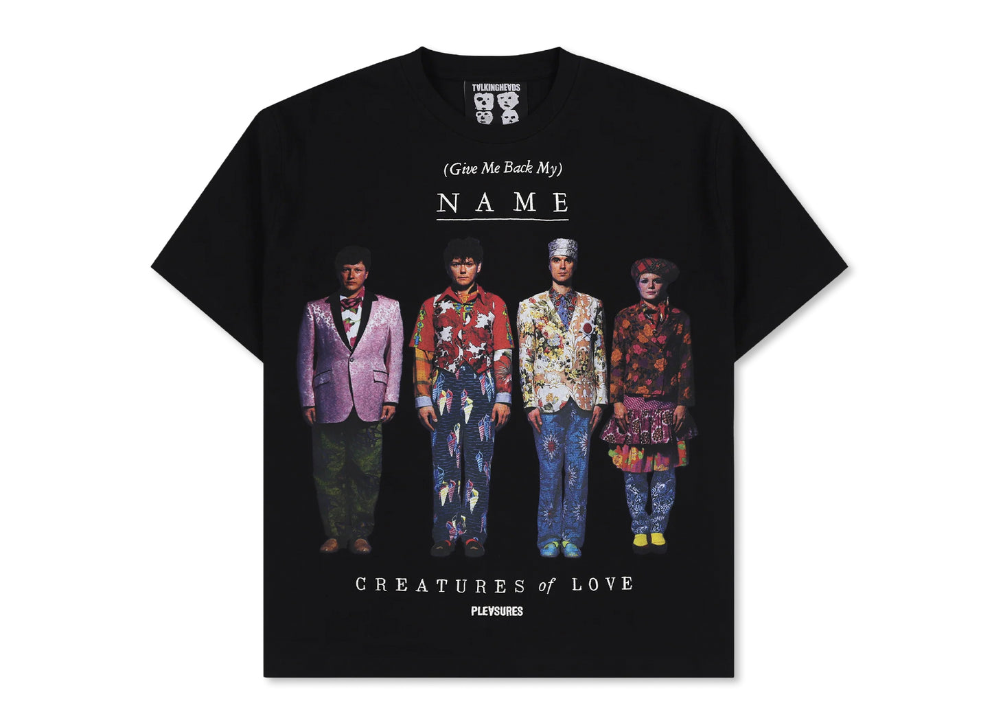 Pleasures x Talking Heads Creatures Heavyweight Shirt in Black