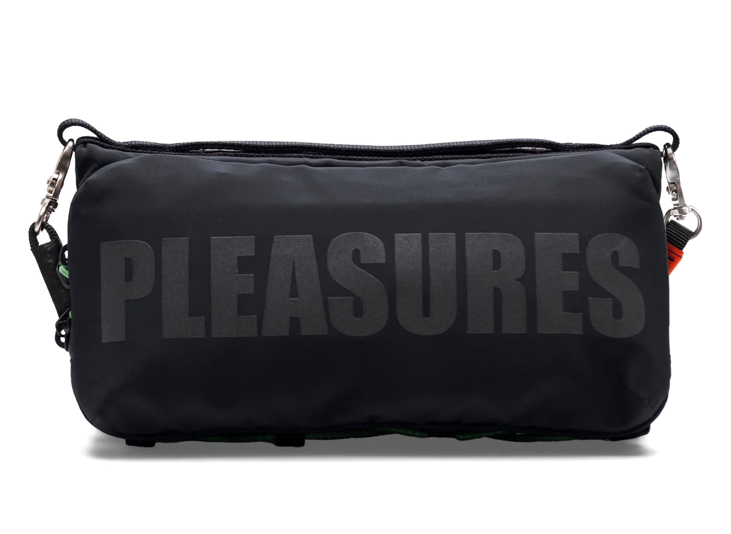 Pleasures x Topologie Sacoche Medium in Black — view 3