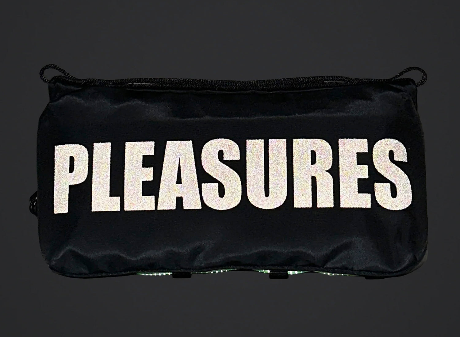 Pleasures x Topologie Sacoche Medium in Black — view 4