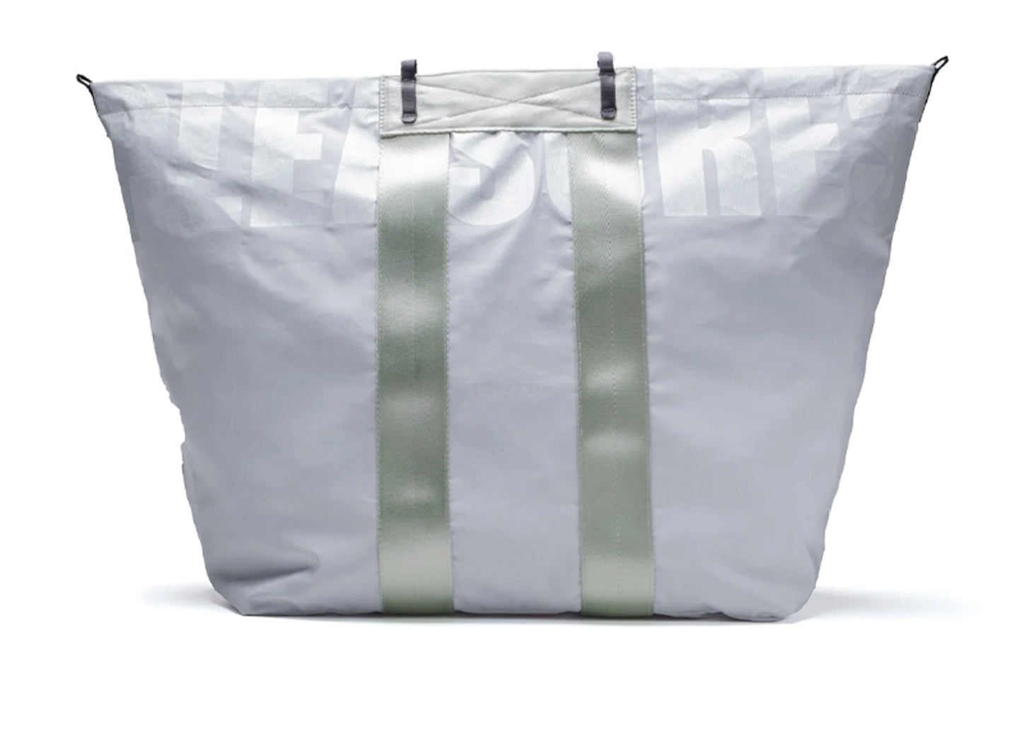 Pleasures x Topologie Summit Reversible Tote in Black / Gray — view 3