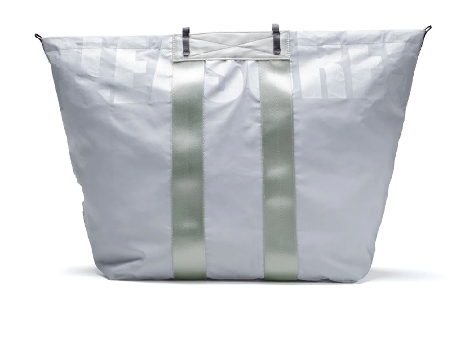 Pleasures x Topologie Summit Reversible Tote in Black / Gray — view 3