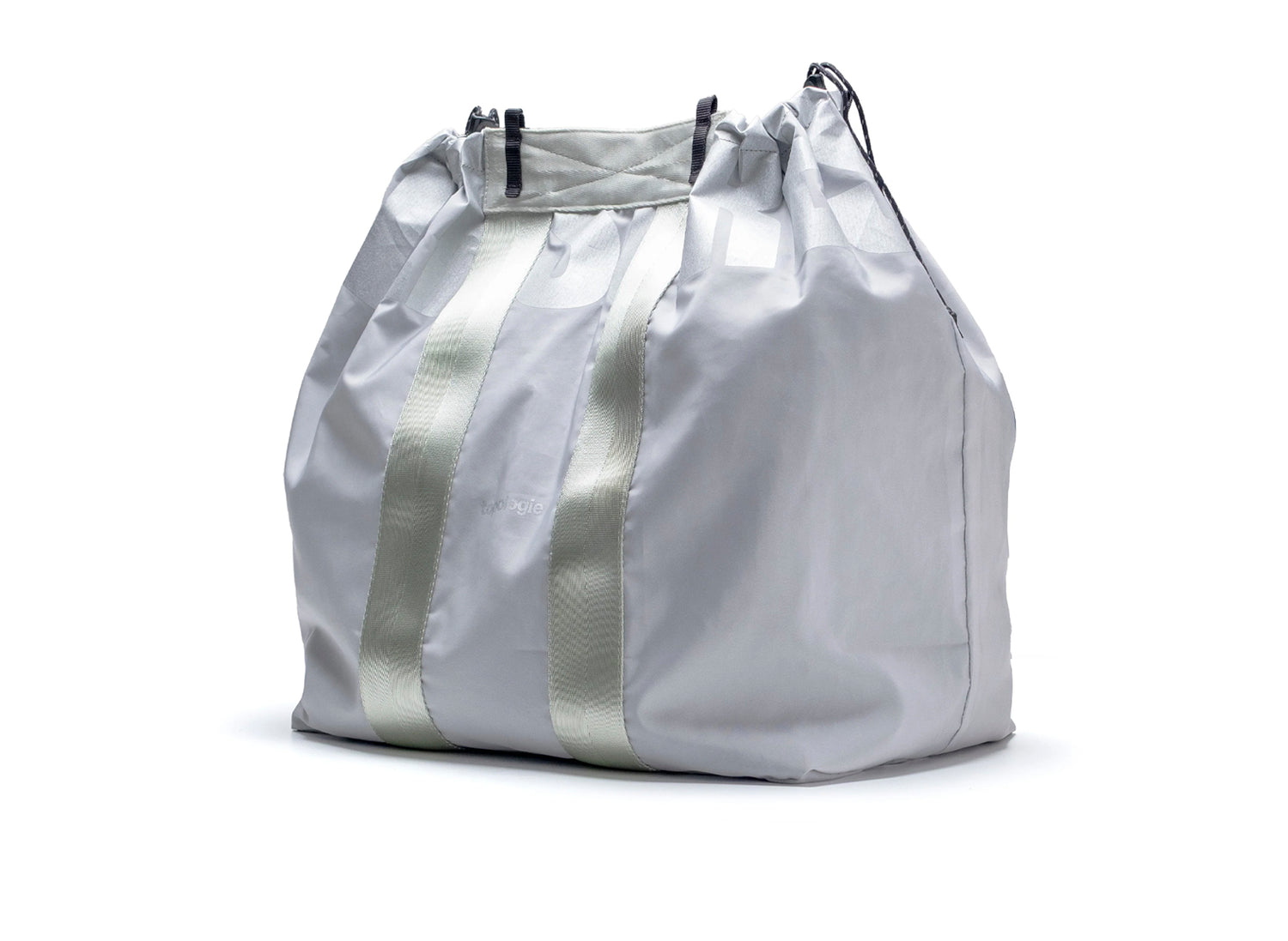 Pleasures x Topologie Summit Reversible Tote in Black / Gray — view 6