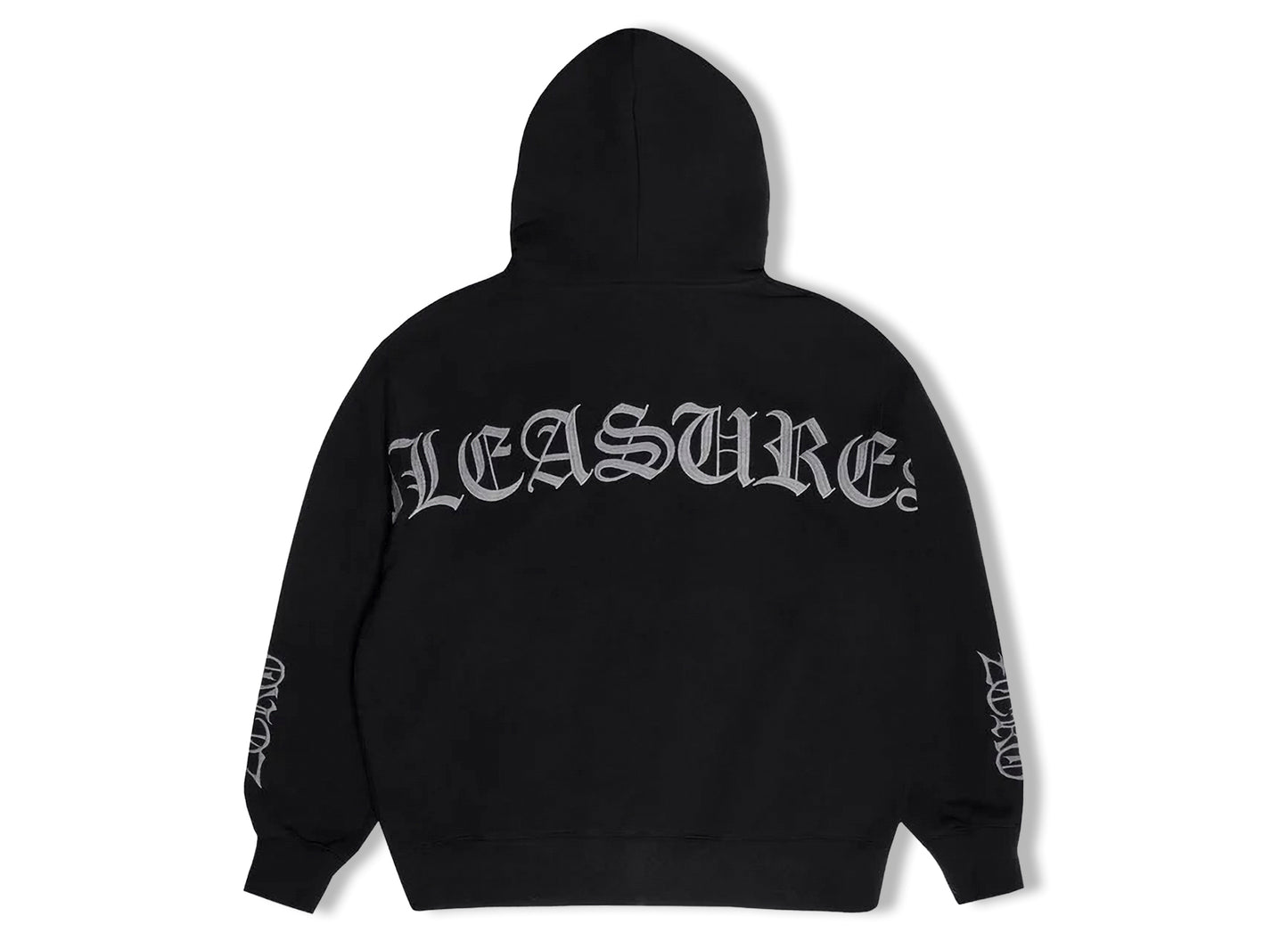 Pleasures x Zero Balaclava Zip Hoodie in Black — view 2