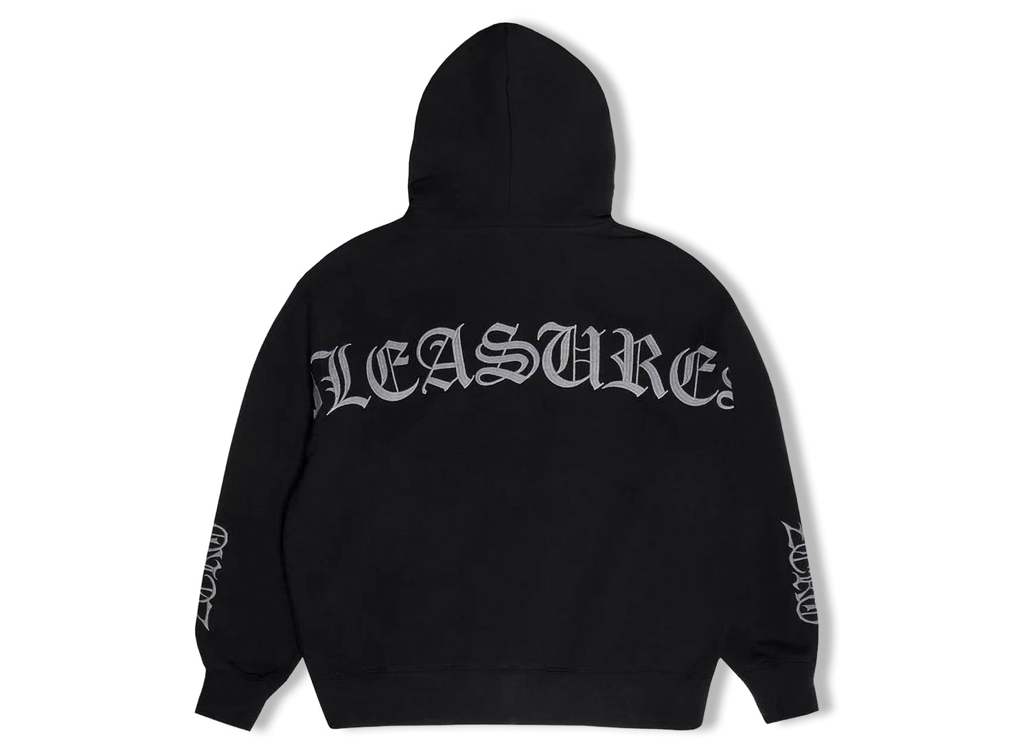 Pleasures x Zero Balaclava Zip Hoodie in Black — view 2