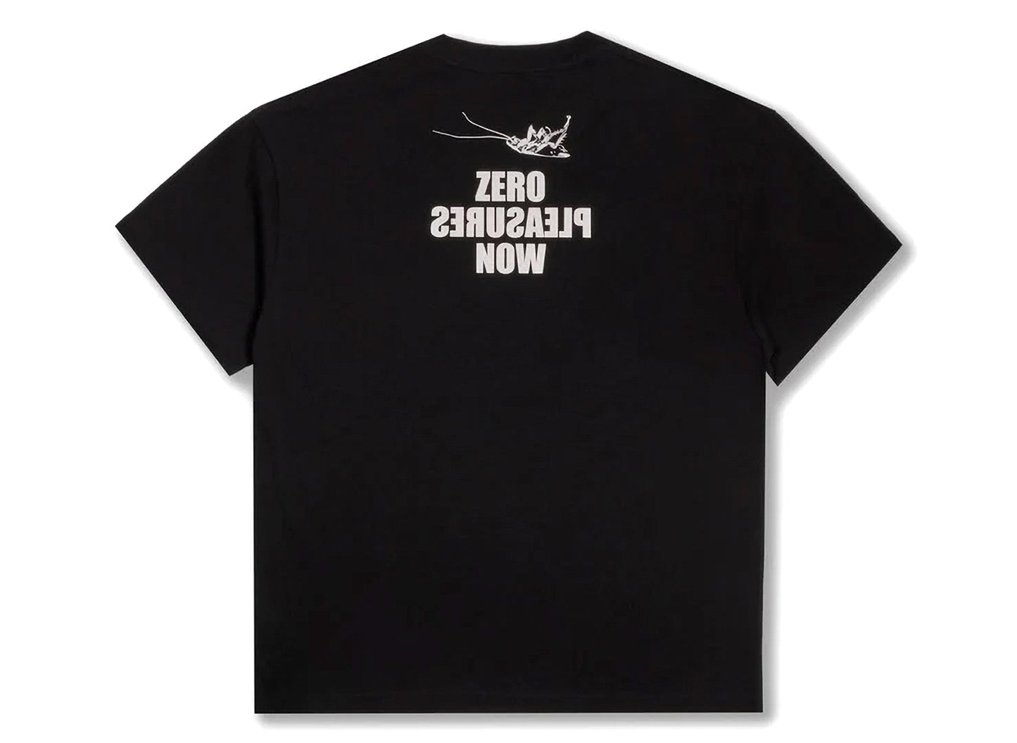 Pleasures x Zero Roaches T-Shirt in Black — view 2