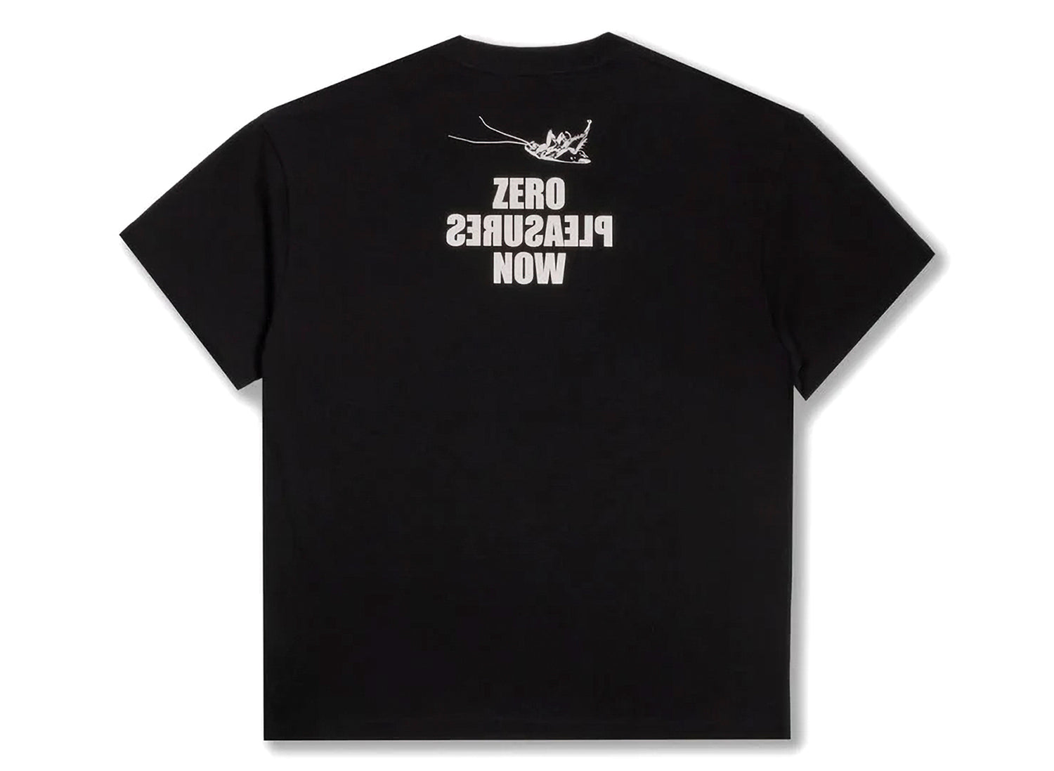 Pleasures x Zero Roaches T-Shirt in Black — view 2