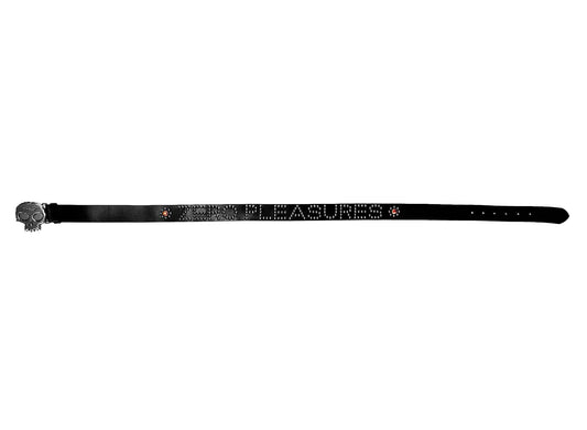 Pleasures x Zero Studded Belt in Black