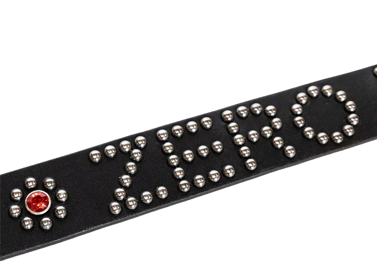 Pleasures x Zero Studded Belt in Black — view 2