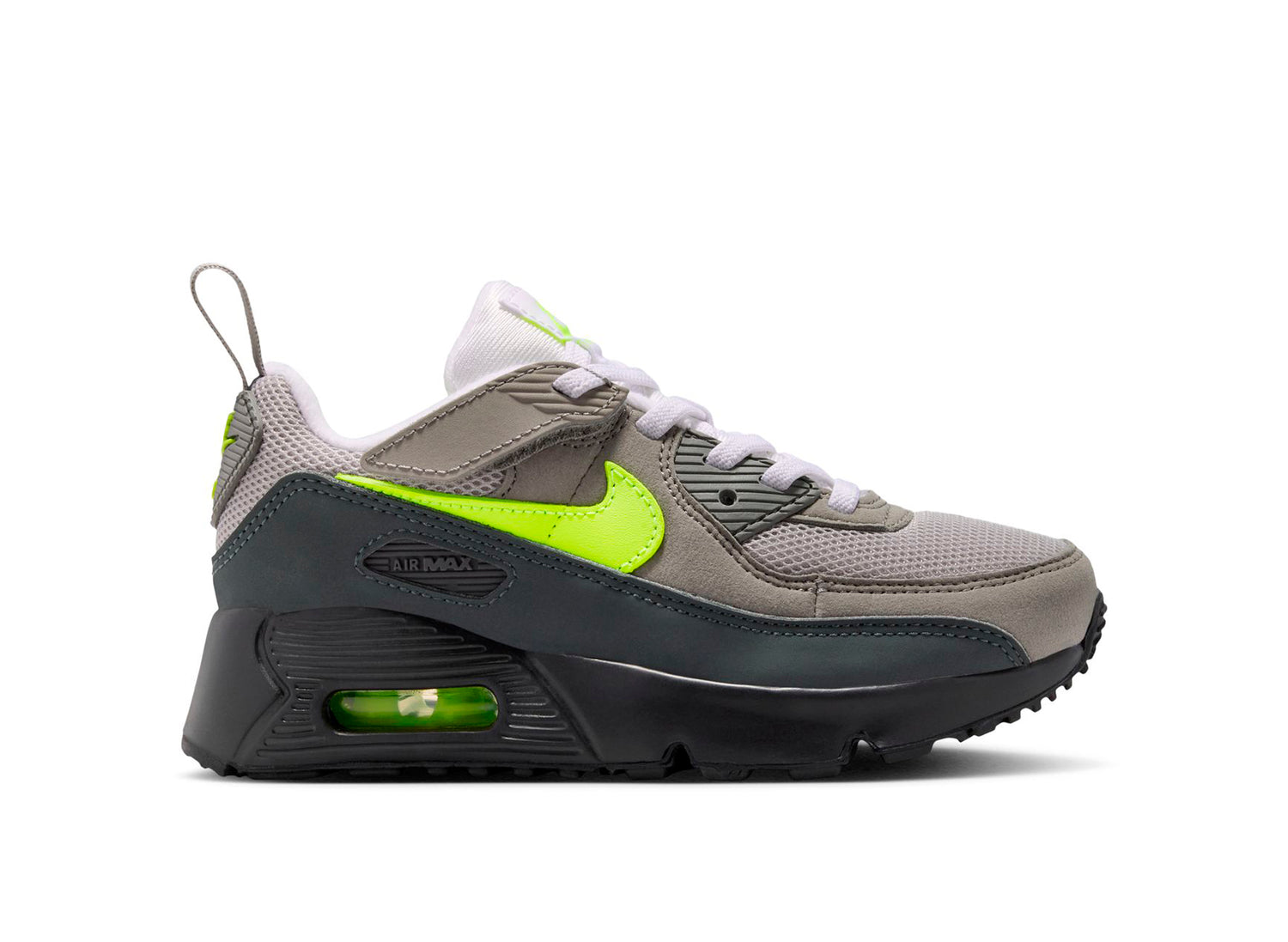 PS Nike Air Max 90 in Black / Neon Yellow | Oneness Boutique