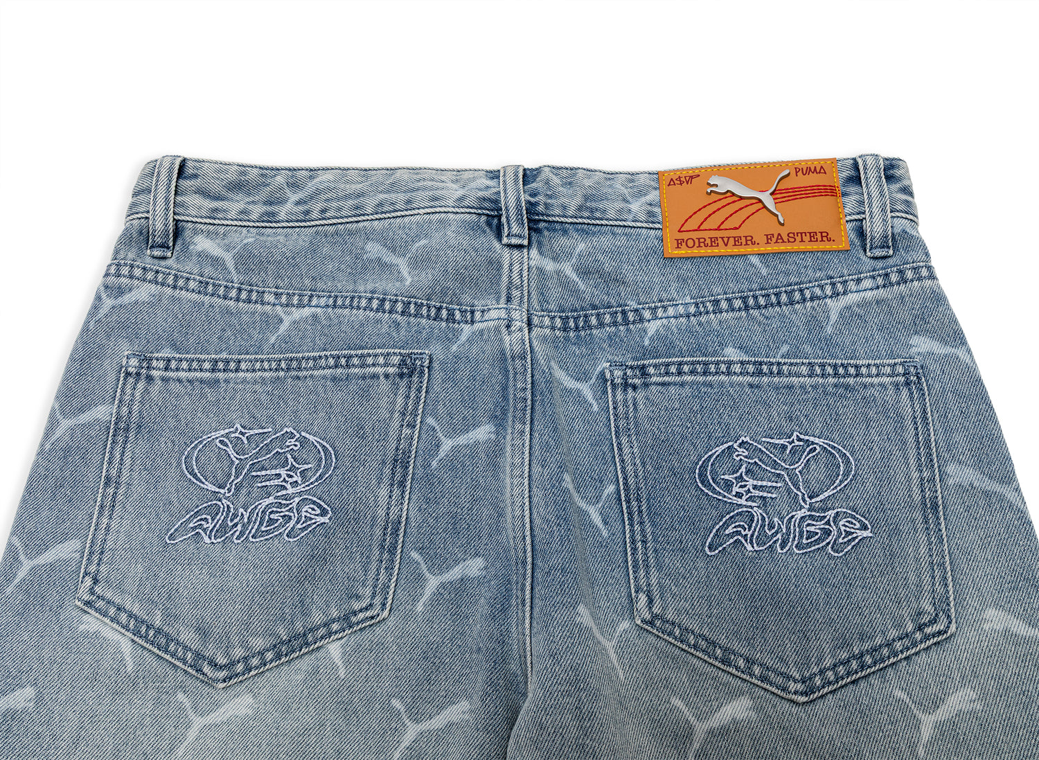 Puma x A$AP Rocky Laser Monogram Denim — view 4