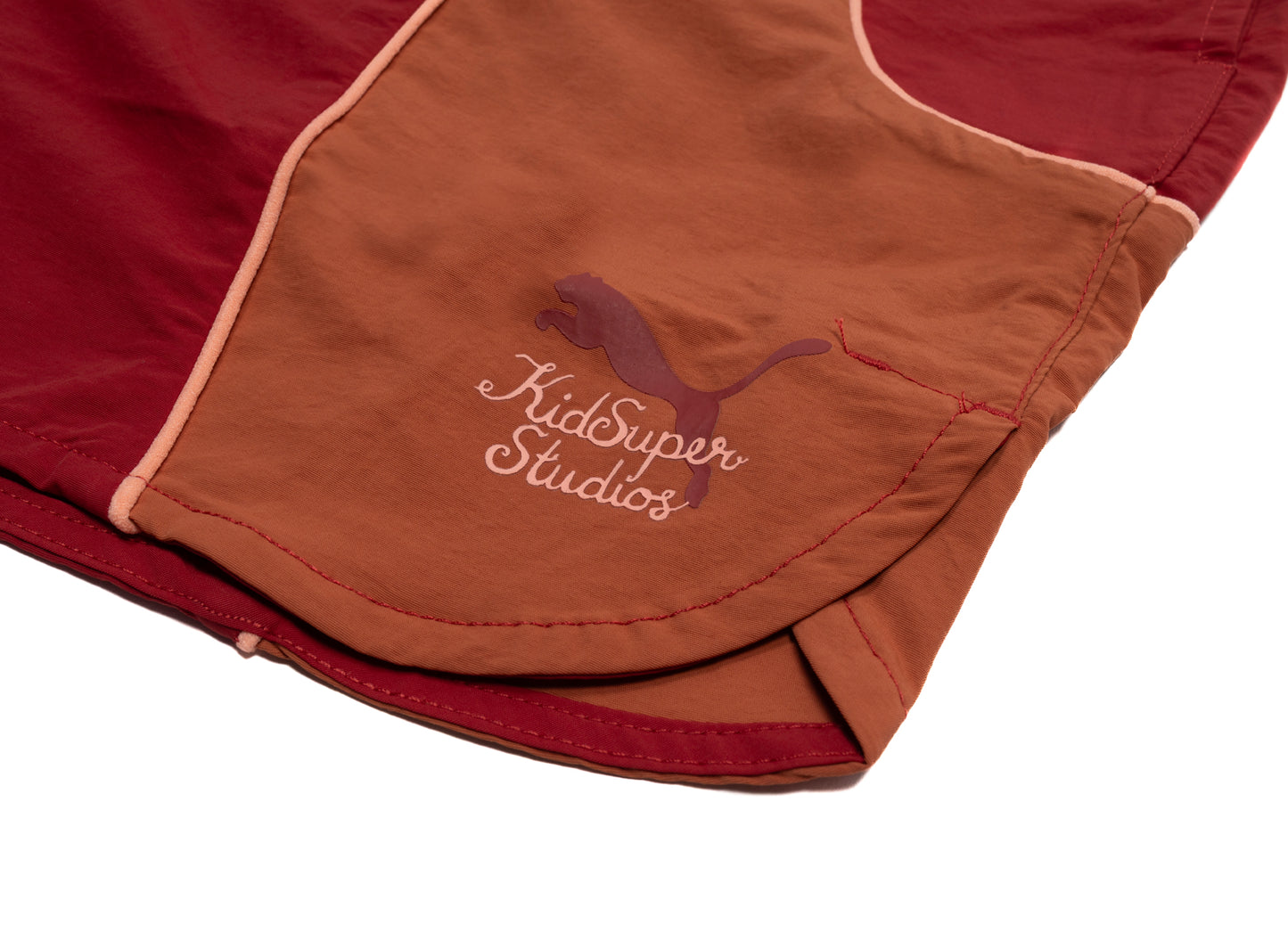 Puma x Kidsuper Shorts in Dark Crimson - view 2