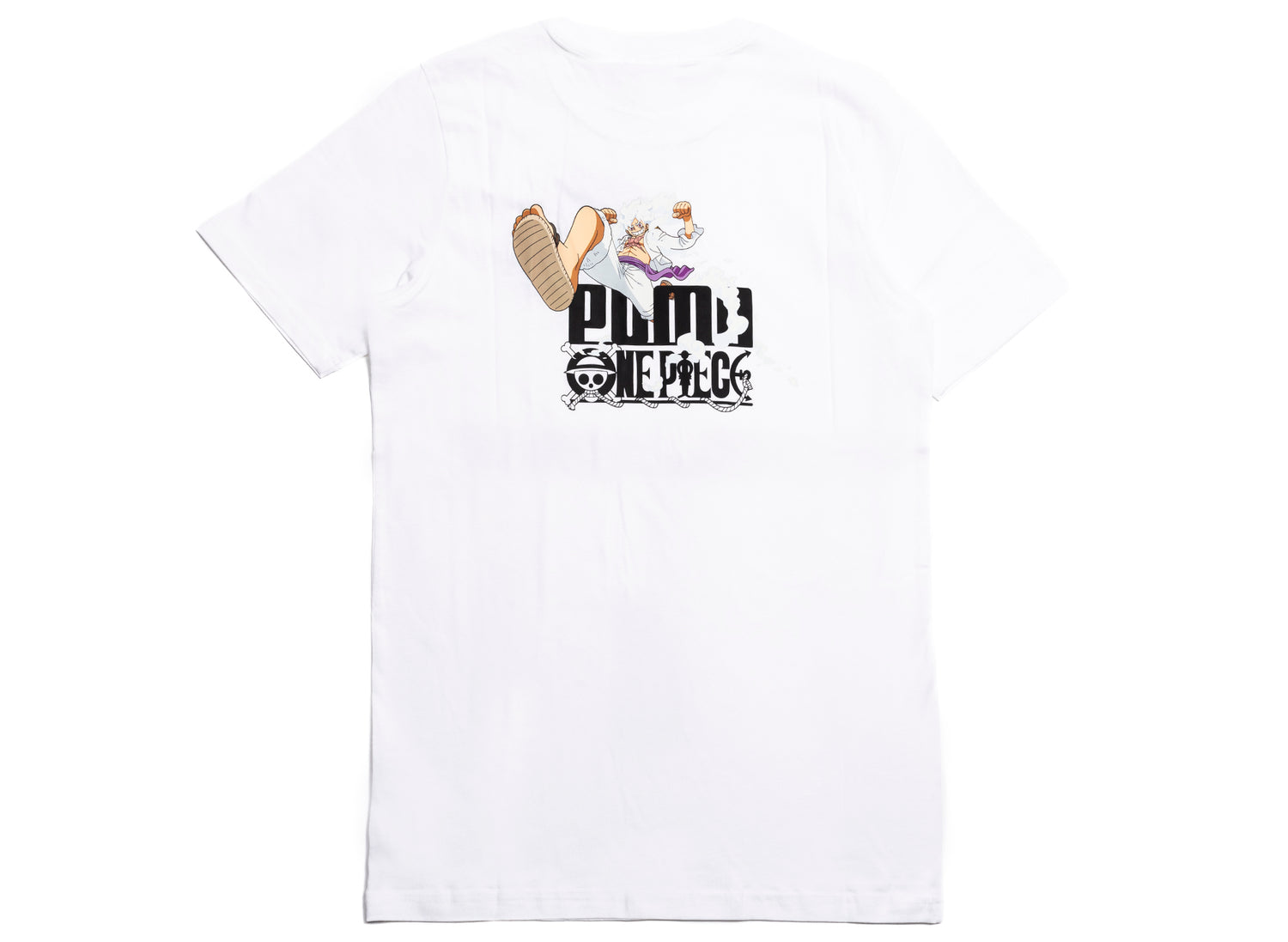 Puma x One Piece Graphic Tee in White - view 2
