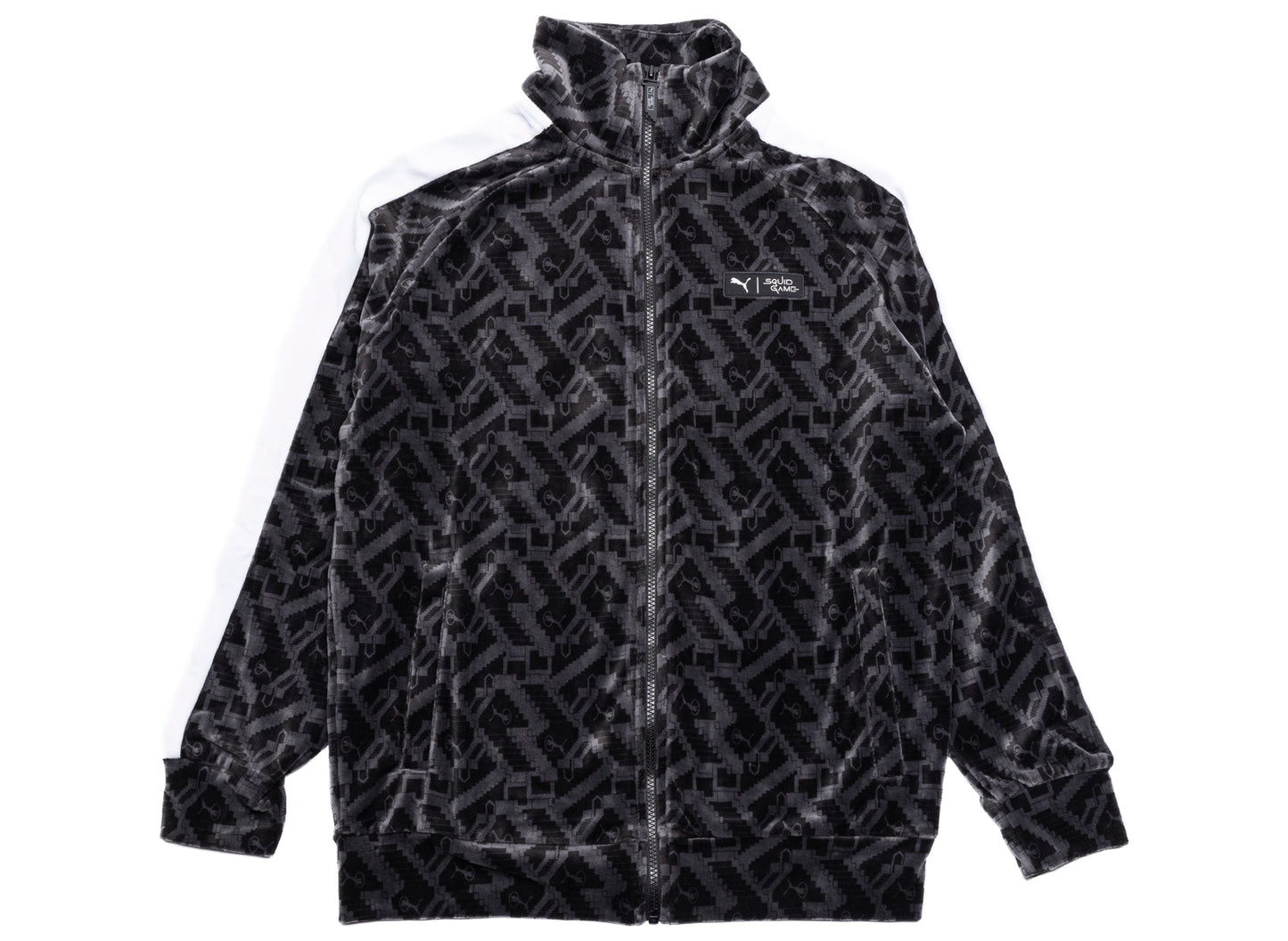 Puma x Squid Game T7 Iconic Track Jacket in Black
