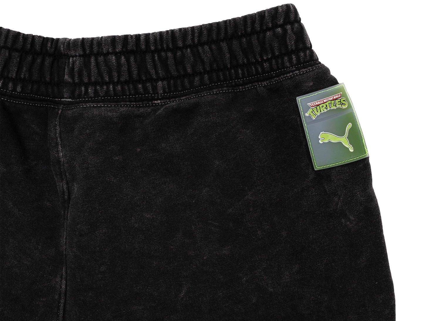 Puma x TMNT Relaxed Shorts in Black - view 3