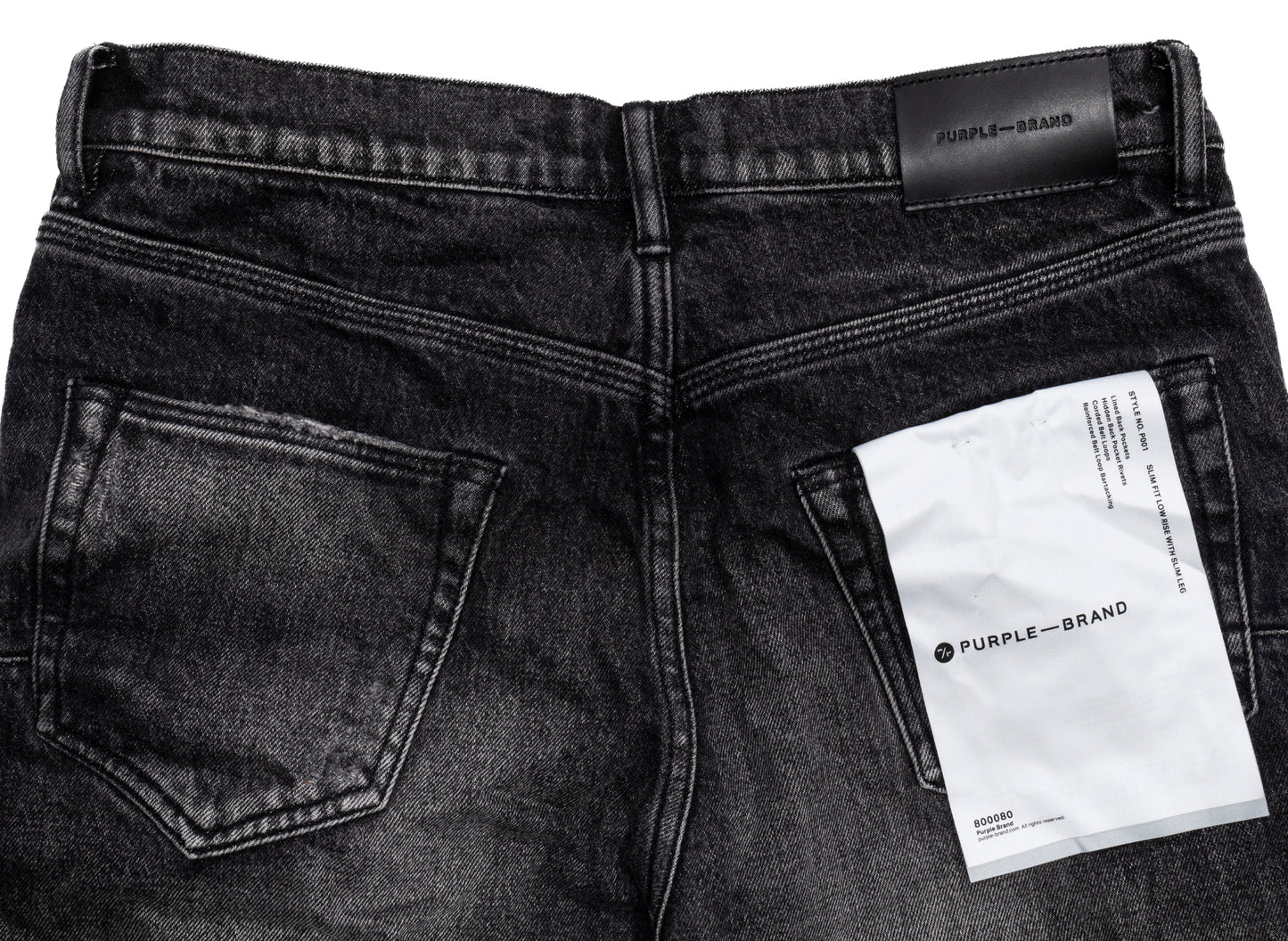 Purple Brand 2 Year Dirty Fade Jeans - view 2