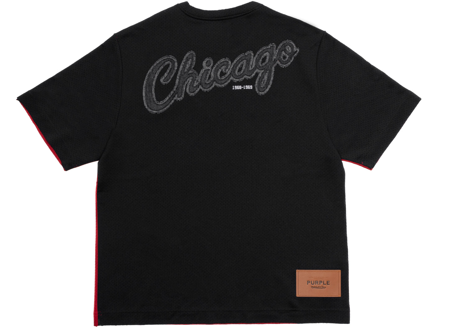 Purple Brand Chicago Bulls Mesh Tee - view 2